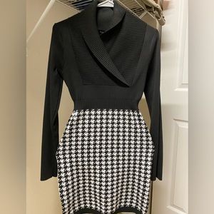 Collar Sweater Dress